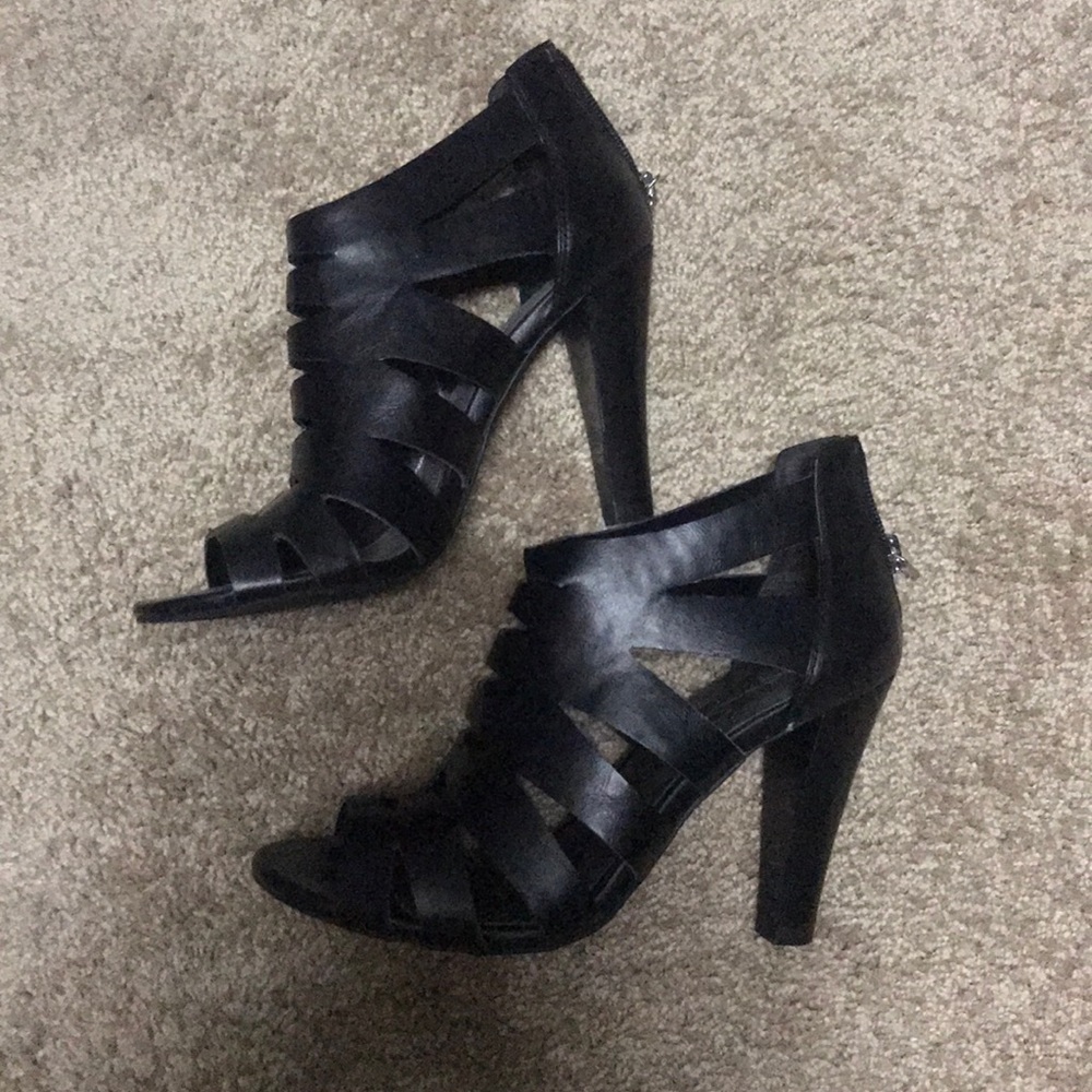 Jessica Simpson open toe heels